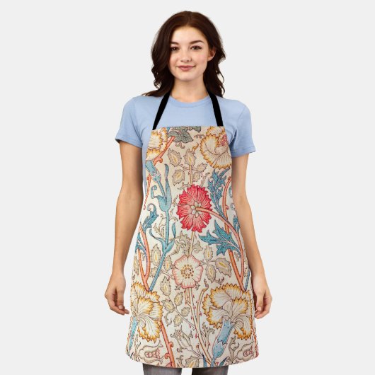 Carnatie, William Morris Schort (Gedragen)