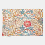 Carnatie, William Morris Theedoek (Horizontaal)