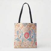 Carnatie, William Morris Tote Bag (Voorkant)