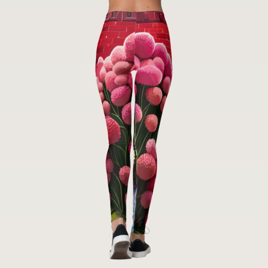 Carnaties Adorn Gate, Welkom in Secret Garden Leggings (Achterkant)