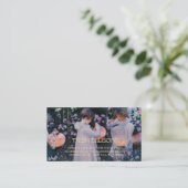 Carnation Lily Lily Rose John Singer Sargent Art Visitekaartje (Staand voorkant)