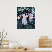 Carnation, Lily, Lily, Rose, Sargent Poster (Keuken)