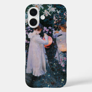 Carnation Lily Lily Rose van John Singer Sargent iPhone 16 Hoesje