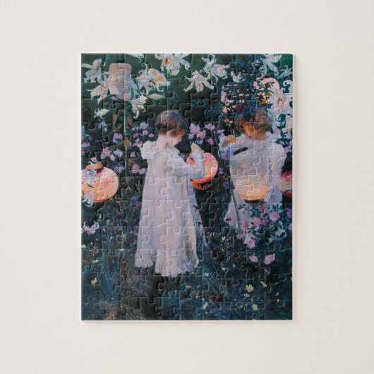 Carnation Lily Lily Rose van John Singer Sargent Legpuzzel (Verticaal)