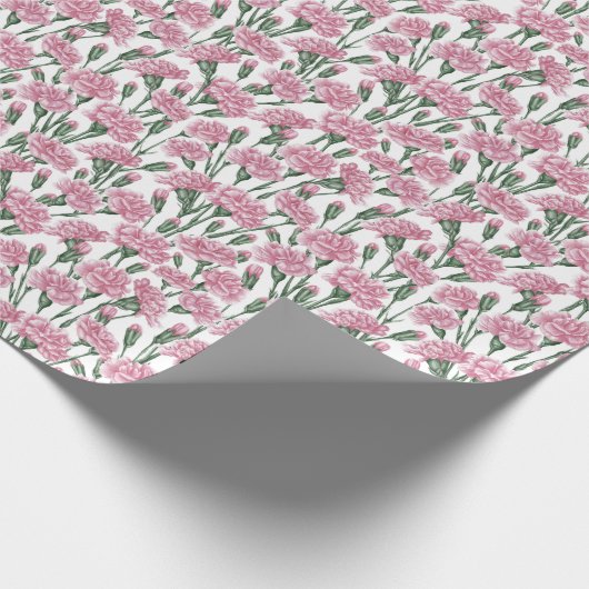 Carnation Whisper Cadeaupapier (Hoek)