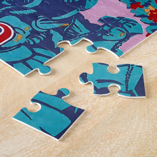 Carnaval, 1936, Feb. 22-25, Panama Legpuzzel (Zijkant)