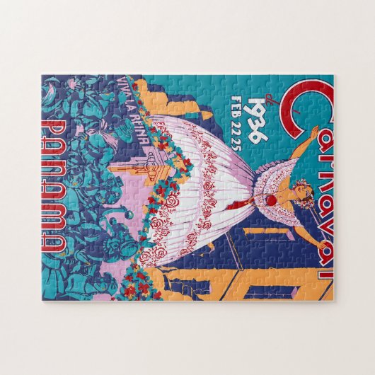 Carnaval, 1936, Feb. 22-25, Panama Legpuzzel (Horizontaal)