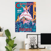 Carnaval, 1936, Feb. 22-25, Panama Poster (Thuiskantoor)