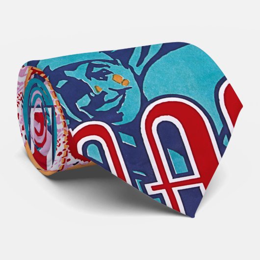 Carnaval, 1936, Feb. 22-25, Panama Stropdas (Opgerold)