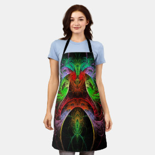 Carnaval Abstract Art Apron Schort