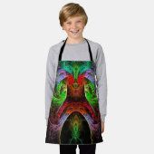 Carnaval Abstract Art Apron Schort (Gedragen)