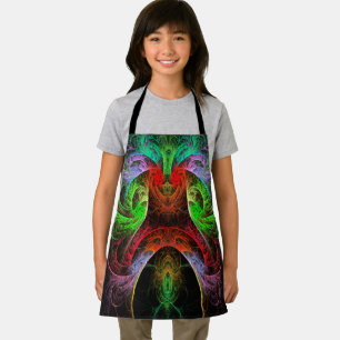 Carnaval Abstract Art Apron Schort
