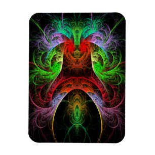 Carnaval Abstract art Premium Magnet Magneet