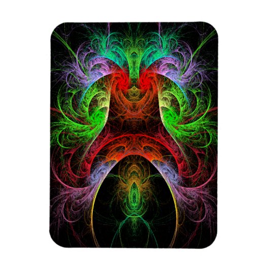 Carnaval Abstract art Premium Magnet Magneet (Verticaal)