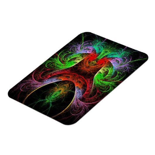Carnaval Abstract art Premium Magnet Magneet (Linkerzijde)