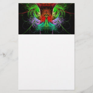 Carnaval Abstract kunstwerk Briefpapier
