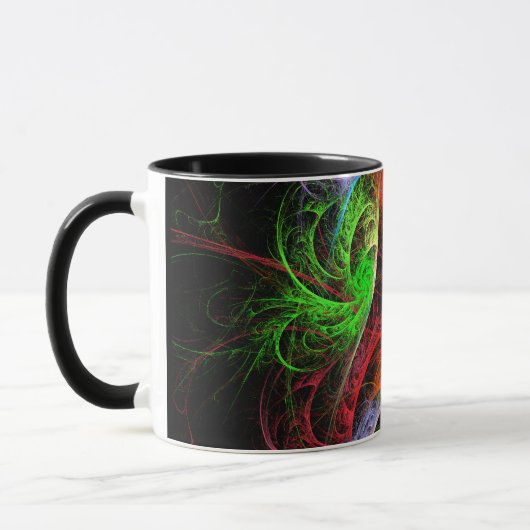 Carnaval Abstracte koffie Mok (Links)