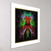 Carnaval Abstracte Kunst Folie Afdrukken (Laagn)