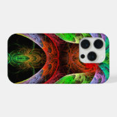 Carnaval Abstracte Kunst iPhone Hoesje (Achterkant horizontaal)