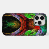 Carnaval Abstracte Kunst iPhone Hoesje (Achterkant horizontaal)