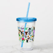 Carnaval Acryl Drinkbeker (Achterkant)