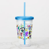 Carnaval Acryl Drinkbeker (Voorkant)