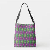 Carnaval Argyle all-over-print tas (Achterkant)