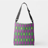 Carnaval Argyle all-over-print tas (Voorkant)