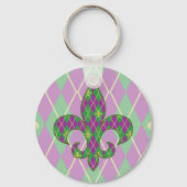Carnaval Argyle Sleutelhanger (Voorkant)