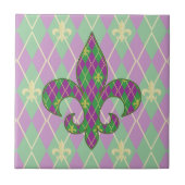 Carnaval Argyle Tegel Tegeltje (Voorkant)