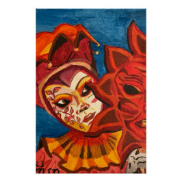 Carnaval - Avond van de Zon Perfect Poster