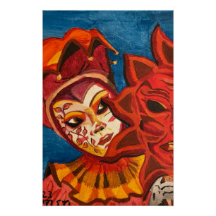 Carnaval - Avond van de Zon Perfect Poster