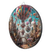 Carnaval Ballon Festival Dartbord (Voorkant Rechts)