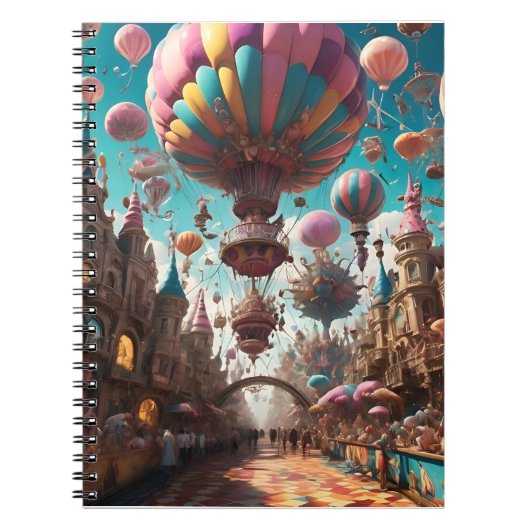 Carnaval Ballon Festival Notitieboek (Voorkant)