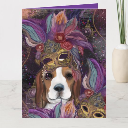 CARNAVAL BEAGLE KAART (Voorkant)