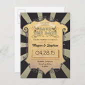 Carnaval Bewaar de datum Aankondigingskaart (Voorkant / Achterkant)