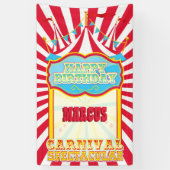Carnaval Birthday Party Spandoek (Verticaal)