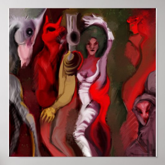 Carnaval Brasil Poster (Voorkant)