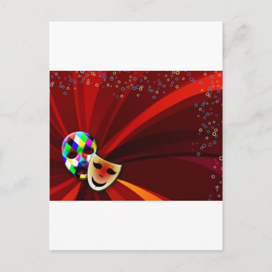 Carnaval Briefkaart (Voorkant)