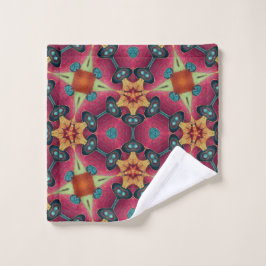 Carnaval Chaos Badhanddoek Set Bad Handdoek