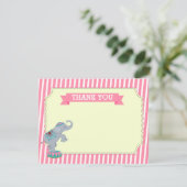 Carnaval Circus Bedankt Opmerking Kaarten (Staand voorkant)