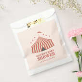  Carnaval Circus Big Top Baby shower Bedankzakje (Gezegeld)