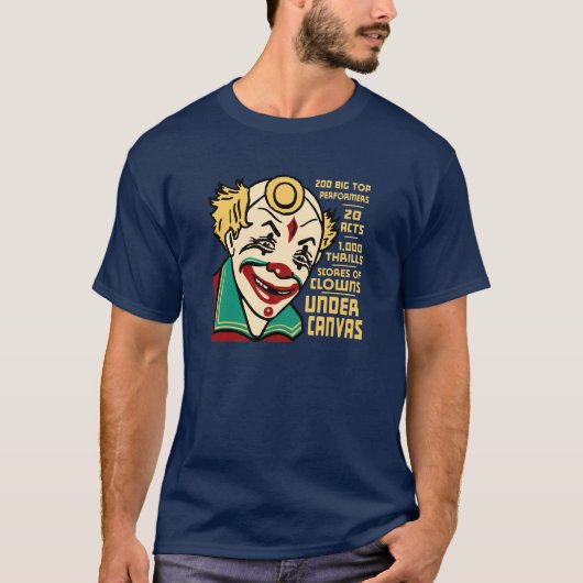 carnaval Circus Clown T-shirt (Voorkant)