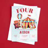 Carnaval Circus Festival 4e verjaardag Kaart