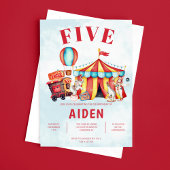 Carnaval Circus Festival 5e verjaardag Kaart