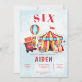 Carnaval Circus Festival 6e verjaardag Kaart (Voorkant)