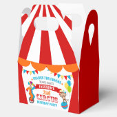 Carnaval Circus Festival Kids Verjaardagsfeest Bedankdoosjes (Geopend)