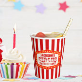 Carnaval Circus Festival Kids Verjaardagsfeest Papieren Bekers