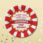 Carnaval Circus Festival Kids Verjaardagsfeest Papieren Bordje