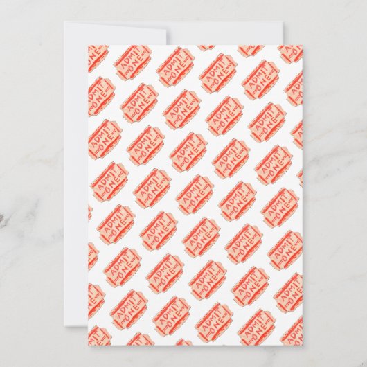 Carnaval Circus Festival Show Kind Kaart (Achterkant)